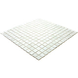 Apollo Tile Mingles Pearl White 12-in x 12-in Glossy Glass Uniform Squares Floor and Wall Tile (20-sq. ft/ Carton)