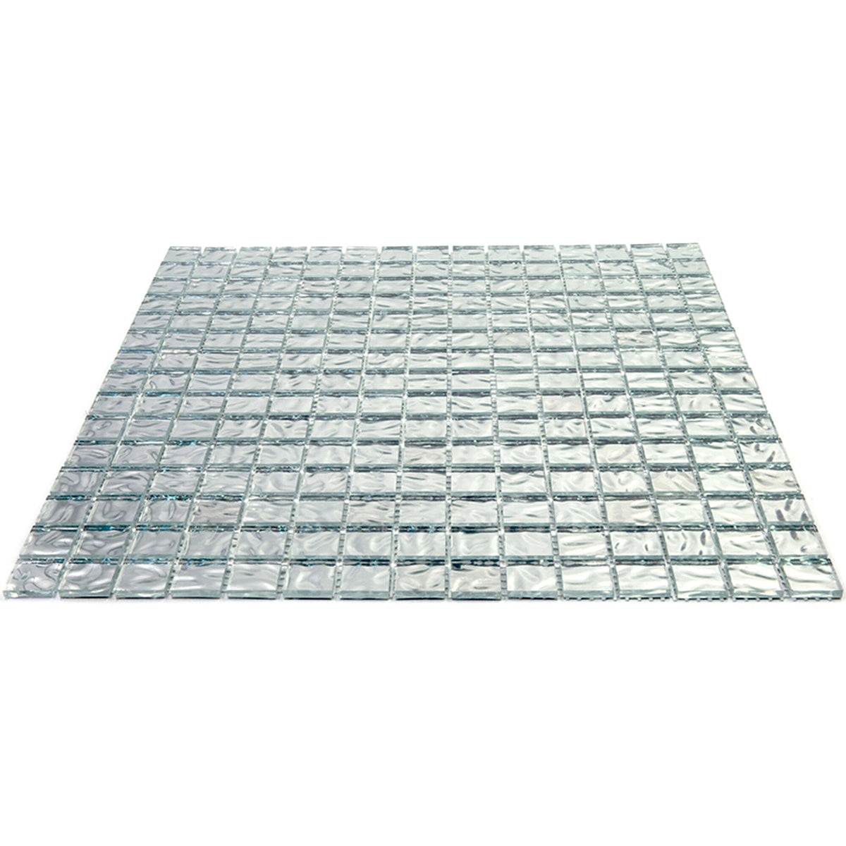 Apollo Tile Altin Shimmer Flint Silver 12-in x 12-in Glossy Glass Uniform Squares Floor and Wall Tile (20-sq. ft/ Carton)