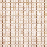 Apollo Tile Skosh Shimmer Beige 11-1/2-in x 11-1/2-in Glossy Glass Uniform Squares Floor and Wall Tile (18.69-sq. ft/ Carton)