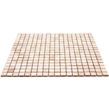 Apollo Tile Skosh Shimmer Beige 11-1/2-in x 11-1/2-in Glossy Glass Uniform Squares Floor and Wall Tile (18.69-sq. ft/ Carton)