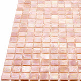 Apollo Tile Skosh Beige 11-1/2-in x 11-1/2-in Glossy Glass Uniform Squares Floor and Wall Tile (18.69-sq. ft/ Carton)