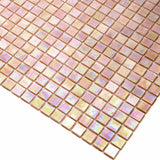 Apollo Tile Skosh Beige 11-1/2-in x 11-1/2-in Glossy Glass Uniform Squares Floor and Wall Tile (18.69-sq. ft/ Carton)
