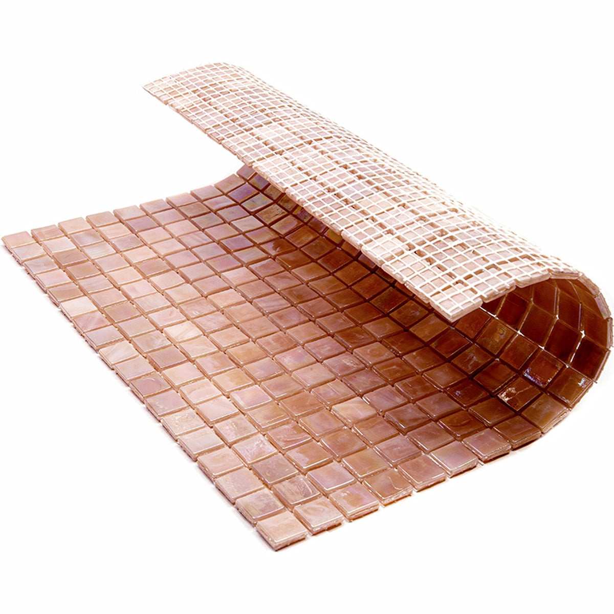 Apollo Tile Skosh Beige 11-1/2-in x 11-1/2-in Glossy Glass Uniform Squares Floor and Wall Tile (18.69-sq. ft/ Carton)