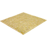 Apollo Tile Skosh Ecru Beige 11-1/2-in x 11-1/2-in Glossy Glass Uniform Squares Floor and Wall Tile (18.69-sq. ft/ Carton)