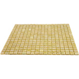 Apollo Tile Skosh Ecru Beige 11-1/2-in x 11-1/2-in Glossy Glass Uniform Squares Floor and Wall Tile (18.69-sq. ft/ Carton)