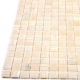 Apollo Tile Skosh Bisque Beige 11-1/2-in x 11-1/2-in Glossy Glass Uniform Squares Floor and Wall Tile (18.69-sq. ft/ Carton)
