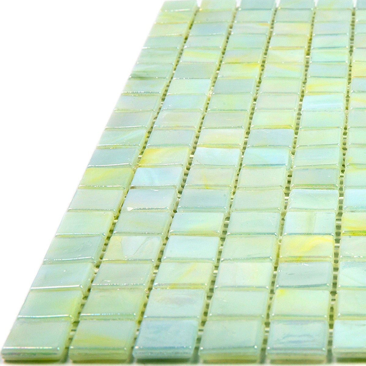 Apollo Tile Skosh Light Beige 11-1/2-in x 11-1/2-in Glossy Glass Uniform Squares Floor and Wall Tile (18.69-sq. ft/ Carton)