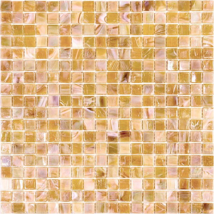 Apollo Tile Skosh Caramel Beige 11-1/2-in x 11-1/2-in Glossy Glass Uniform Squares Floor and Wall Tile (18.69-sq. ft/ Carton)
