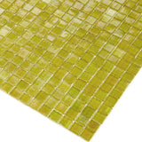 Apollo Tile Skosh Light Shimmer Beige 11-1/2-in x 11-1/2-in Glossy Glass Uniform Squares Floor and Wall Tile (18.69-sq. ft/ Carton)