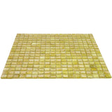 Apollo Tile Skosh Light Shimmer Beige 11-1/2-in x 11-1/2-in Glossy Glass Uniform Squares Floor and Wall Tile (18.69-sq. ft/ Carton)