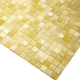 Apollo Tile Skosh Cream Beige 11-1/2-in x 11-1/2-in Glossy Glass Uniform Squares Floor and Wall Tile (18.69-sq. ft/ Carton)