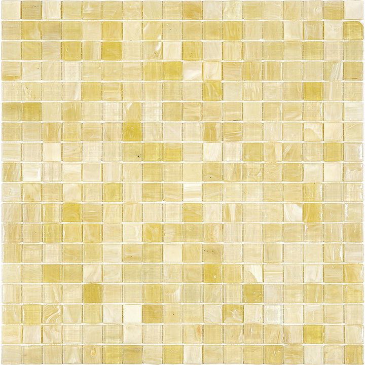 Apollo Tile Skosh Cream Beige 11-1/2-in x 11-1/2-in Glossy Glass Uniform Squares Floor and Wall Tile (18.69-sq. ft/ Carton)