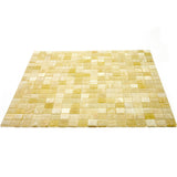 Apollo Tile Skosh Cream Beige 11-1/2-in x 11-1/2-in Glossy Glass Uniform Squares Floor and Wall Tile (18.69-sq. ft/ Carton)