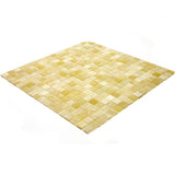 Apollo Tile Skosh Cream Beige 11-1/2-in x 11-1/2-in Glossy Glass Uniform Squares Floor and Wall Tile (18.69-sq. ft/ Carton)