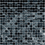 Apollo Tile Skosh Rich Black 11-1/2-in x 11-1/2-in Glossy Glass Uniform Squares Floor and Wall Tile (18.69-sq. ft/ Carton)