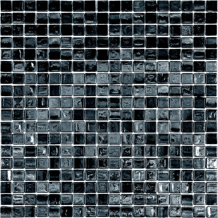 Apollo Tile Skosh Rich Black 11-1/2-in x 11-1/2-in Glossy Glass Uniform Squares Floor and Wall Tile (18.69-sq. ft/ Carton)