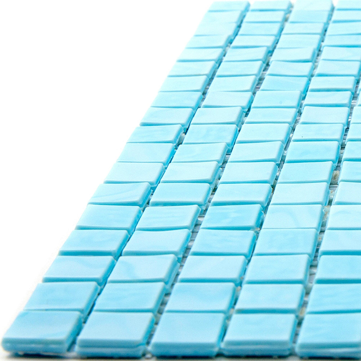 Apollo Tile Skosh Sky Blue 11-1/2-in x 11-1/2-in Glossy Glass Uniform Squares Floor and Wall Tile (18.69-sq. ft/ Carton)