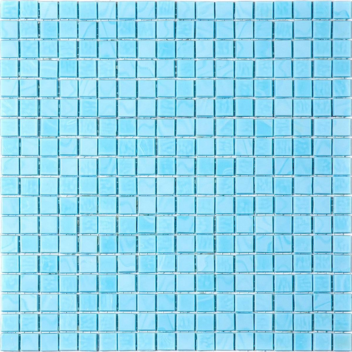 Apollo Tile Skosh Sky Blue 11-1/2-in x 11-1/2-in Glossy Glass Uniform Squares Floor and Wall Tile (18.69-sq. ft/ Carton)