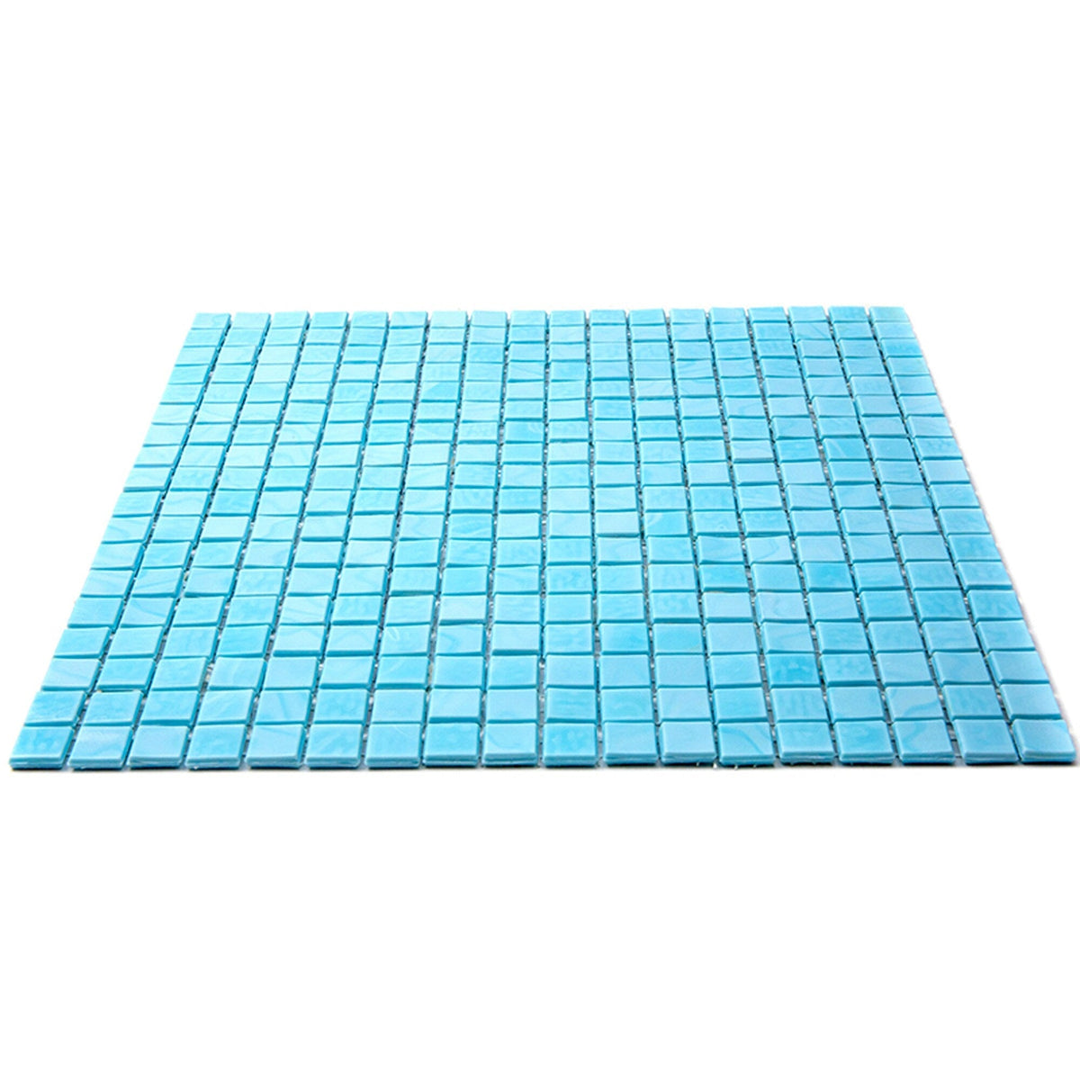 Apollo Tile Skosh Sky Blue 11-1/2-in x 11-1/2-in Glossy Glass Uniform Squares Floor and Wall Tile (18.69-sq. ft/ Carton)
