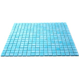 Apollo Tile Skosh Sky Blue 11-1/2-in x 11-1/2-in Glossy Glass Uniform Squares Floor and Wall Tile (18.69-sq. ft/ Carton)