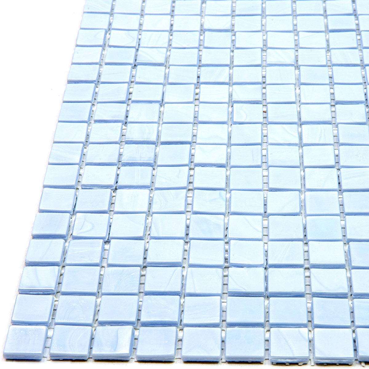 Apollo Tile Skosh Light Blue 11-1/2-in x 11-1/2-in Glossy Glass Uniform Squares Floor and Wall Tile (18.69-sq. ft/ Carton)