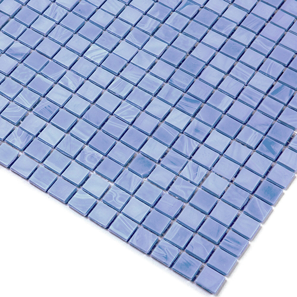 Apollo Tile Skosh Baby Blue 11-1/2-in x 11-1/2-in Glossy Glass Uniform Squares Floor and Wall Tile (18.69-sq. ft/ Carton)