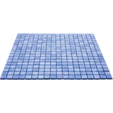 Apollo Tile Skosh Baby Blue 11-1/2-in x 11-1/2-in Glossy Glass Uniform Squares Floor and Wall Tile (18.69-sq. ft/ Carton)