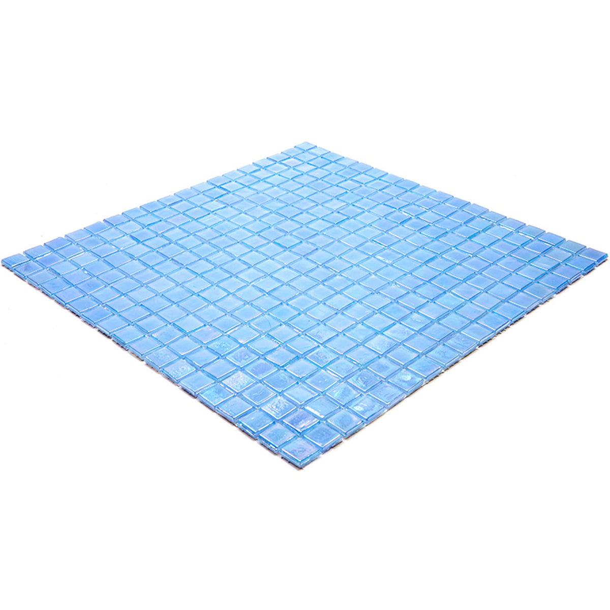 Apollo Tile Skosh Light Sky Blue 11-1/2-in x 11-1/2-in Glossy Glass Uniform Squares Floor and Wall Tile (18.69-sq. ft/ Carton)