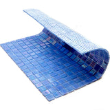 Apollo Tile Skosh Carolina Blue 11-1/2-in x 11-1/2-in Glossy Glass Uniform Squares Floor and Wall Tile (18.69-sq. ft/ Carton)