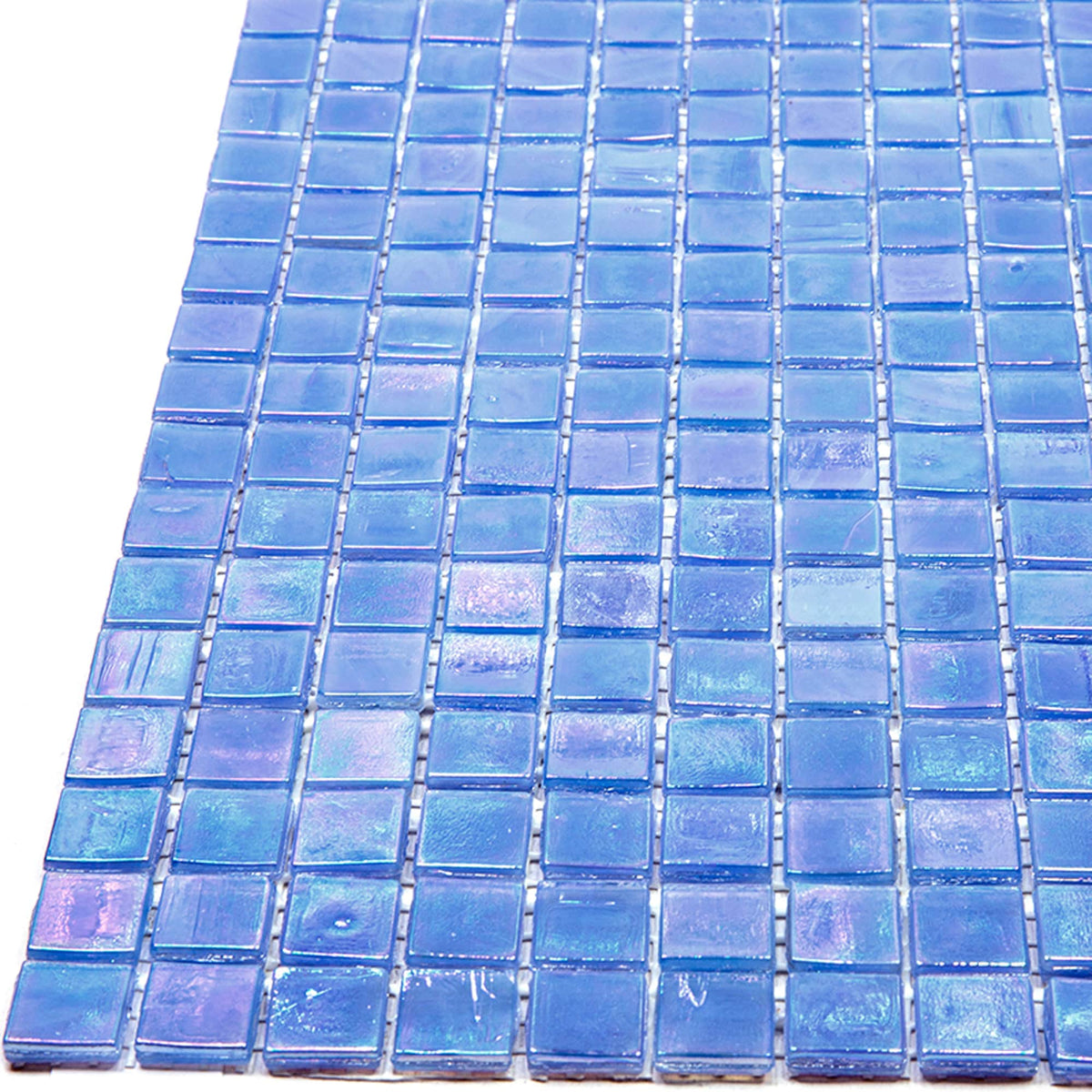 Apollo Tile Skosh Carolina Blue 11-1/2-in x 11-1/2-in Glossy Glass Uniform Squares Floor and Wall Tile (18.69-sq. ft/ Carton)