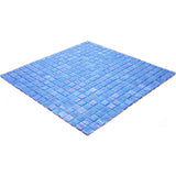 Apollo Tile Skosh Carolina Blue 11-1/2-in x 11-1/2-in Glossy Glass Uniform Squares Floor and Wall Tile (18.69-sq. ft/ Carton)