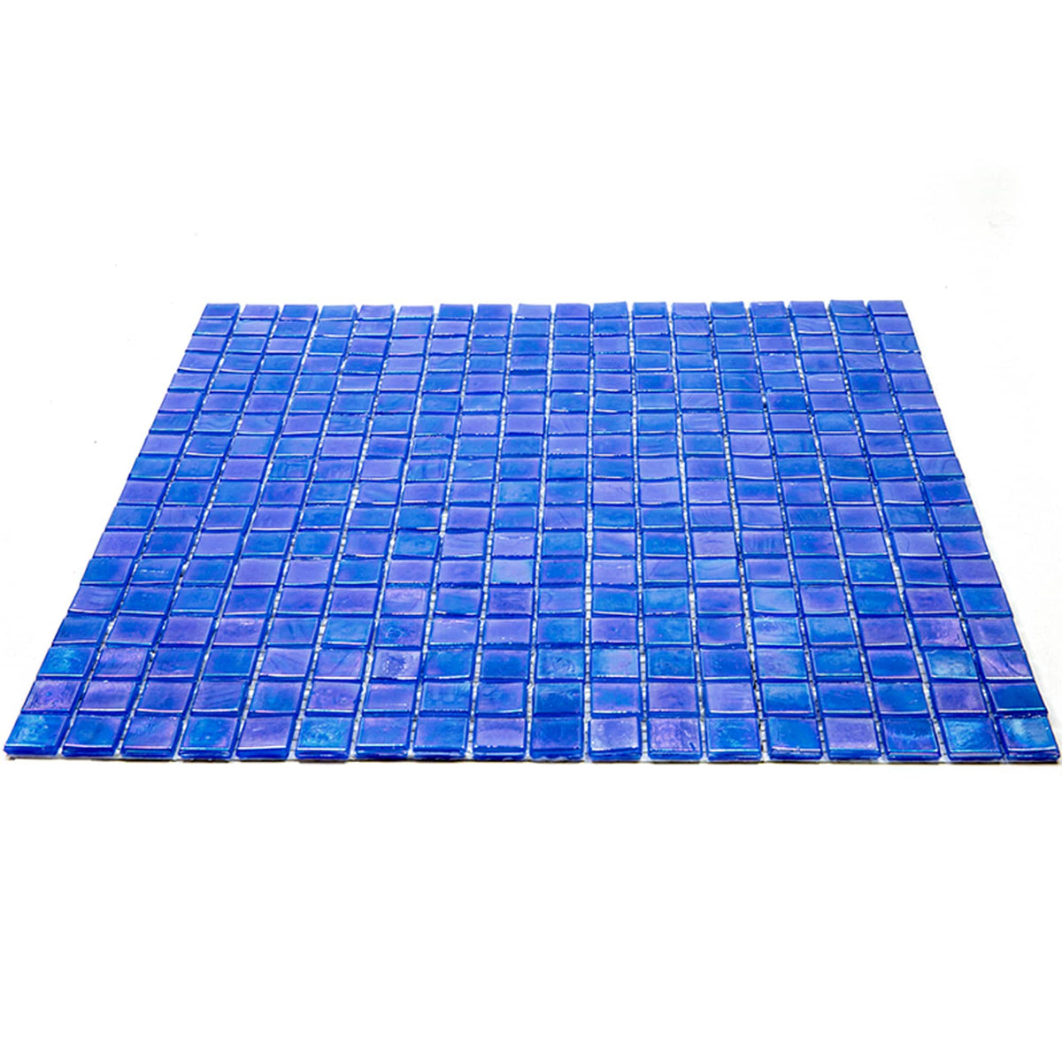 Apollo Tile Skosh Azure Blue 11-1/2-in x 11-1/2-in Glossy Glass Uniform Squares Floor and Wall Tile (18.69-sq. ft/ Carton)