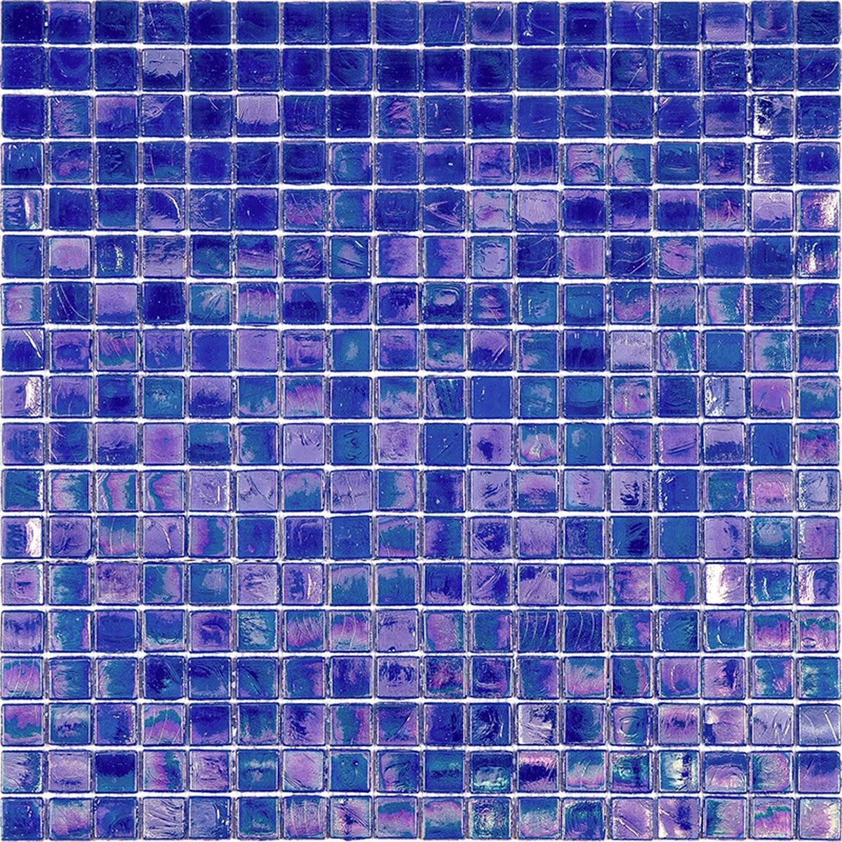 Apollo Tile Skosh Egyptian Blue 11-1/2-in x 11-1/2-in Glossy Glass Uniform Squares Floor and Wall Tile (18.69-sq. ft/ Carton)