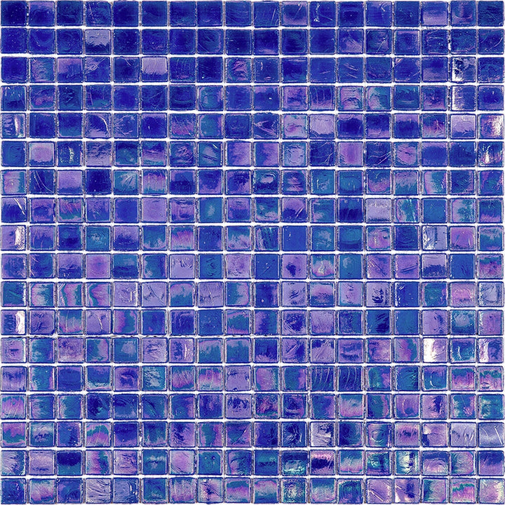 Apollo Tile Skosh Egyptian Blue 11-1/2-in x 11-1/2-in Glossy Glass Uniform Squares Floor and Wall Tile (18.69-sq. ft/ Carton)