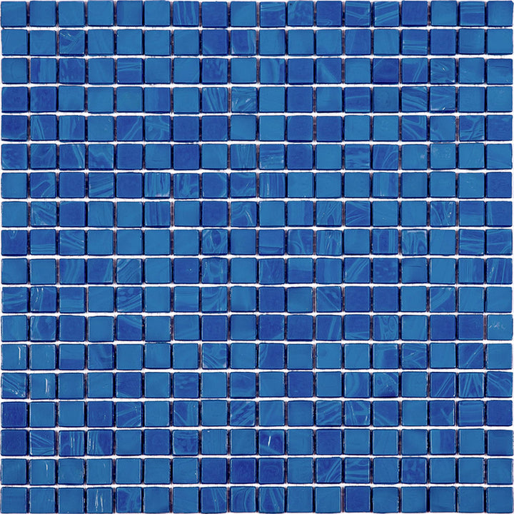 Apollo Tile Skosh Sapphire Blue 11-1/2-in x 11-1/2-in Glossy Glass Uniform Squares Floor and Wall Tile (18.69-sq. ft/ Carton)