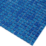 Apollo Tile Skosh Sapphire Blue 11-1/2-in x 11-1/2-in Glossy Glass Uniform Squares Floor and Wall Tile (18.69-sq. ft/ Carton)
