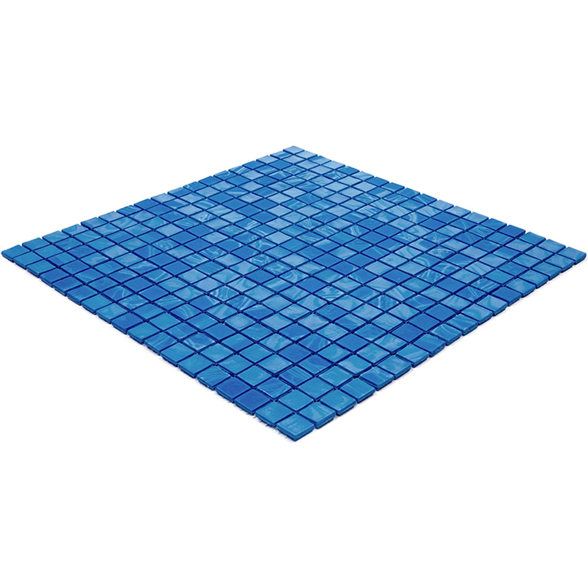 Apollo Tile Skosh Sapphire Blue 11-1/2-in x 11-1/2-in Glossy Glass Uniform Squares Floor and Wall Tile (18.69-sq. ft/ Carton)