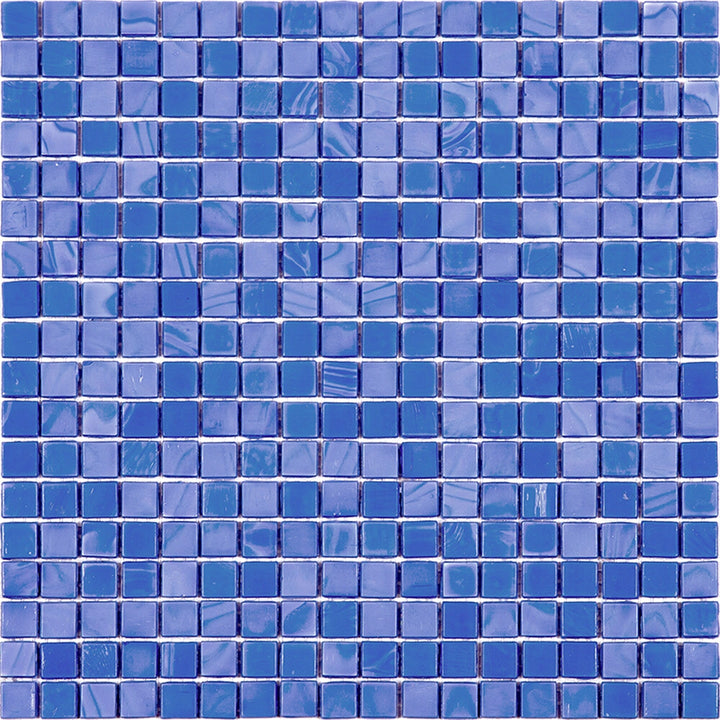 Apollo Tile Skosh Neon Blue 11-1/2-in x 11-1/2-in Glossy Glass Uniform Squares Floor and Wall Tile (18.69-sq. ft/ Carton)