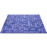 Apollo Tile Skosh Neon Blue 11-1/2-in x 11-1/2-in Glossy Glass Uniform Squares Floor and Wall Tile (18.69-sq. ft/ Carton)
