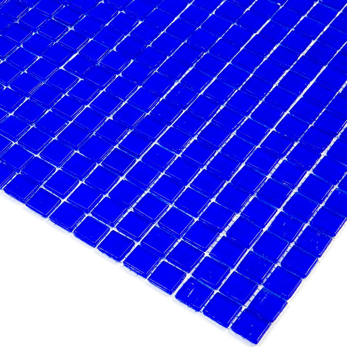 Apollo Tile Skosh Cobalt Blue 11-1/2-in x 11-1/2-in Glossy Glass Uniform Squares Floor and Wall Tile (18.69-sq. ft/ Carton)