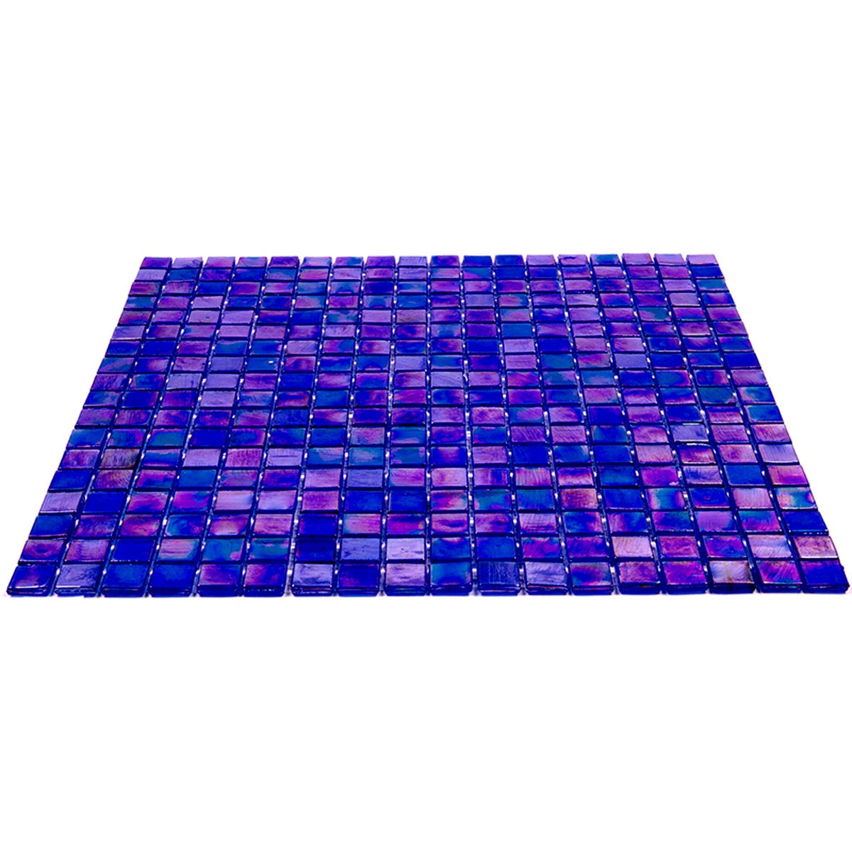 Apollo Tile Skosh Tiffany Blue 11-1/2-in x 11-1/2-in Glossy Glass Uniform Squares Floor and Wall Tile (18.69-sq. ft/ Carton)