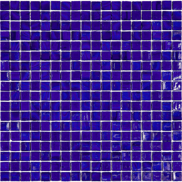 Apollo Tile Skosh Royal Blue 11-1/2-in x 11-1/2-in Glossy Glass Uniform Squares Floor and Wall Tile (18.69-sq. ft/ Carton)