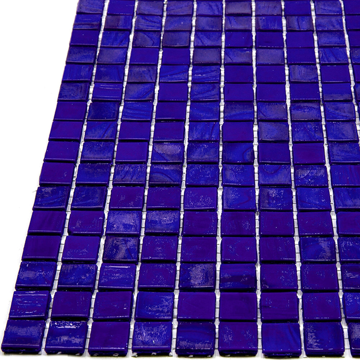 Apollo Tile Skosh Royal Blue 11-1/2-in x 11-1/2-in Glossy Glass Uniform Squares Floor and Wall Tile (18.69-sq. ft/ Carton)