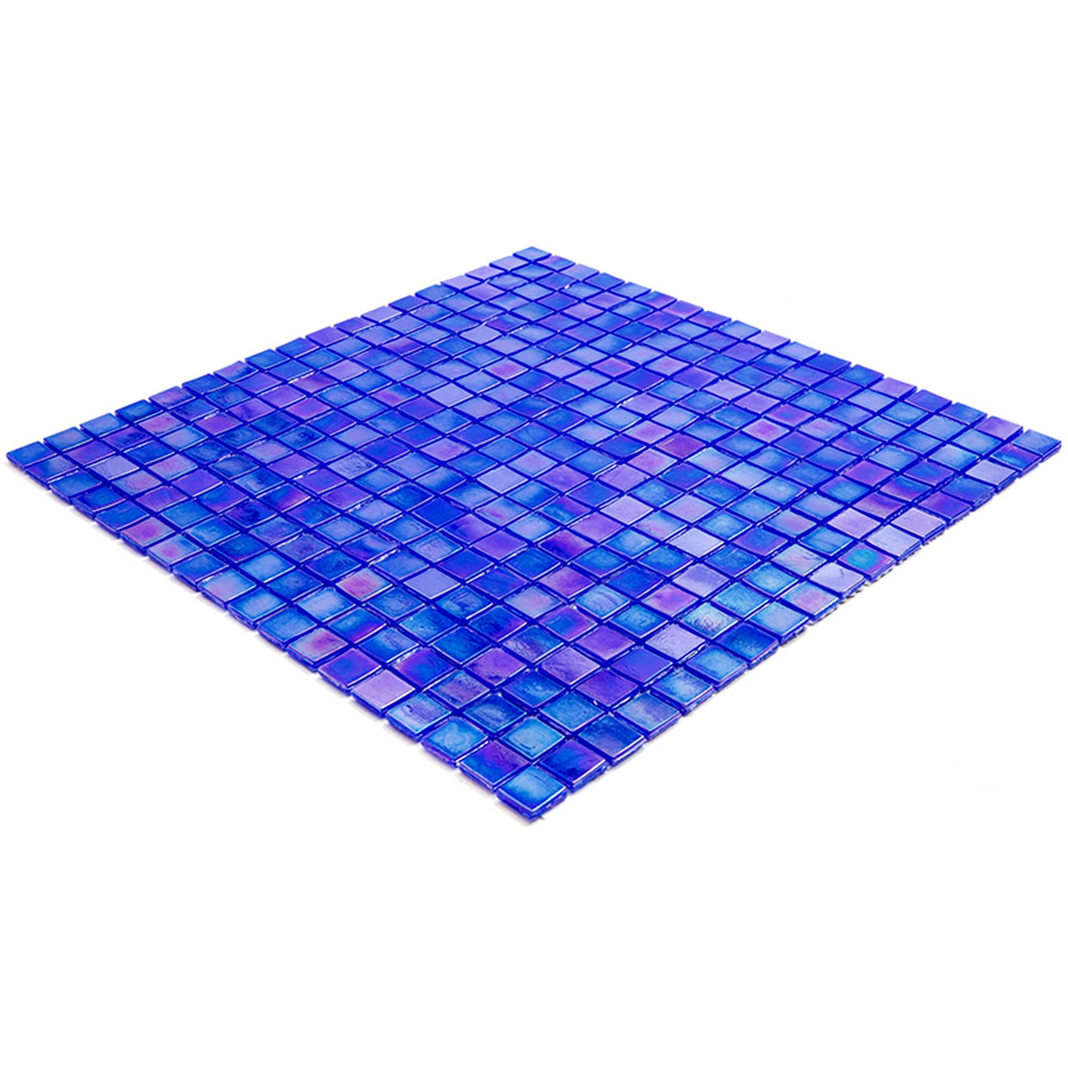 Apollo Tile Skosh Light Tiffany Blue 11-1/2-in x 11-1/2-in Glossy Glass Uniform Squares Floor and Wall Tile (18.69-sq. ft/ Carton)