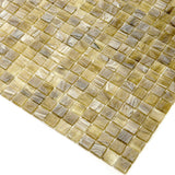 Apollo Tile Skosh Golden Brown 11-1/2-in x 11-1/2-in Glossy Glass Uniform Squares Floor and Wall Tile (18.69-sq. ft/ Carton)