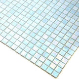 Apollo Tile Skosh Honeydew Green 11-1/2-in x 11-1/2-in Glossy Glass Uniform Squares Floor and Wall Tile (18.69-sq. ft/ Carton)