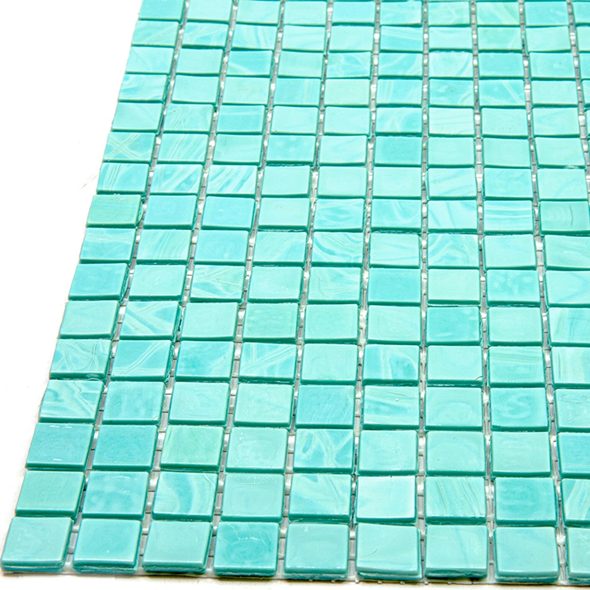 Apollo Tile Skosh Mint Green 11-1/2-in x 11-1/2-in Glossy Glass Uniform Squares Floor and Wall Tile (18.69-sq. ft/ Carton)