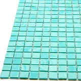 Apollo Tile Skosh Mint Green 11-1/2-in x 11-1/2-in Glossy Glass Uniform Squares Floor and Wall Tile (18.69-sq. ft/ Carton)