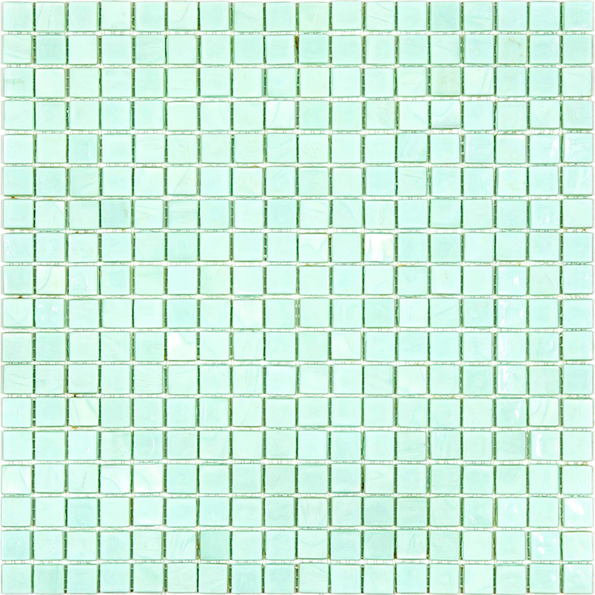 Apollo Tile Skosh Light Blue-green 11-1/2-in x 11-1/2-in Glossy Glass Uniform Squares Floor and Wall Tile (18.69-sq. ft/ Carton)