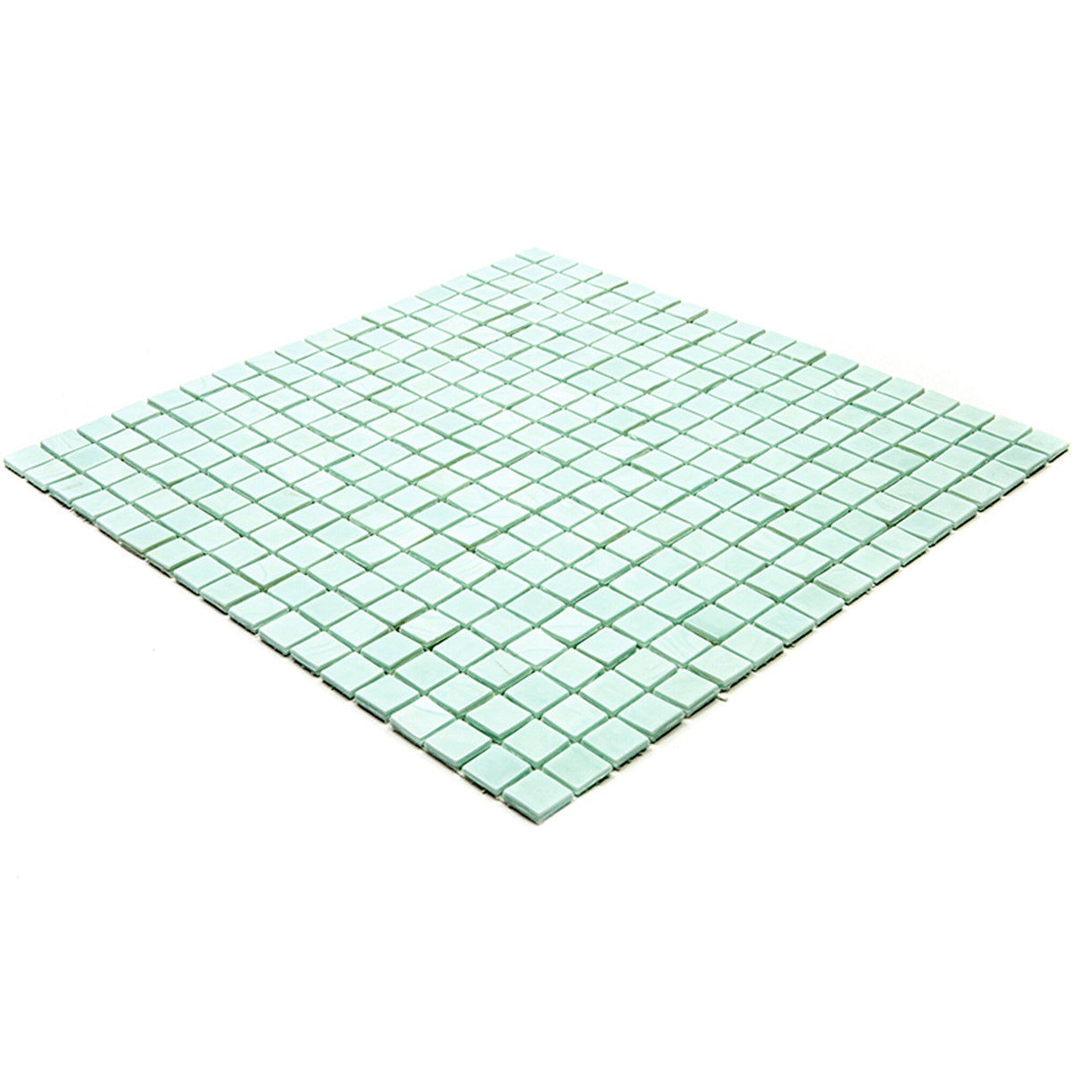 Apollo Tile Skosh Light Blue-green 11-1/2-in x 11-1/2-in Glossy Glass Uniform Squares Floor and Wall Tile (18.69-sq. ft/ Carton)